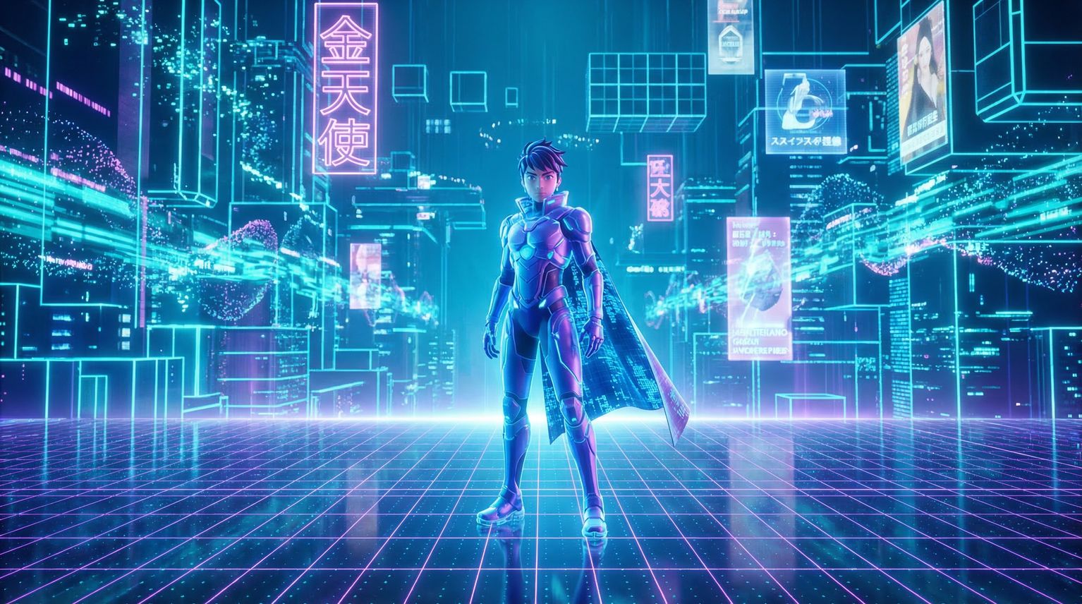 人兽 3D动漫角色制作视频